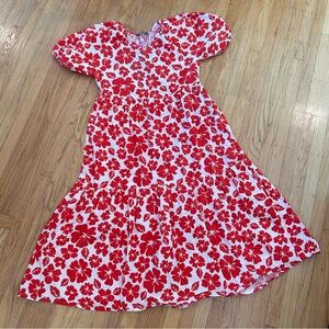 Cotton Summer Floral Maxi Dress